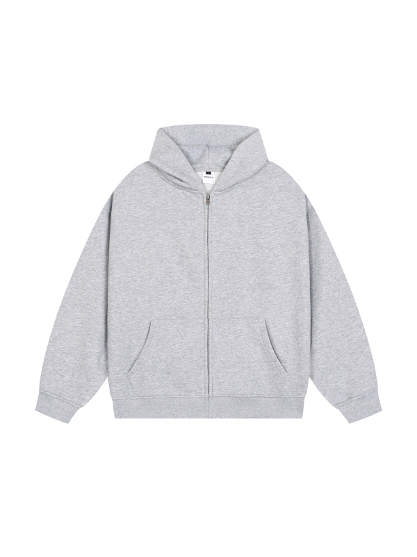 Heavyweight Zip-up Hoodie #RU0133 | TAPSTITCH